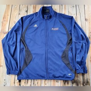 2000'S NCAA Bucknell University soccer Adidas track jacket men's Size Medium